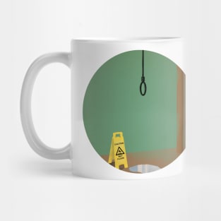 caution! wet death! Mug